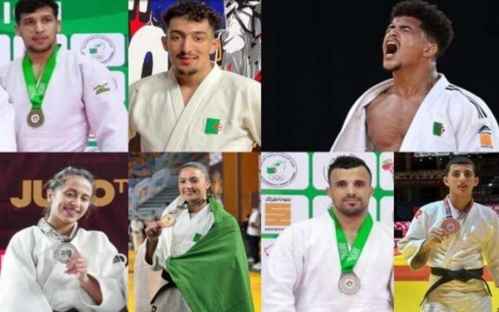 المنتخب الوطني العسكري للجيدو  خمسة ميداليات ذهبية للمنتخب الجيدو